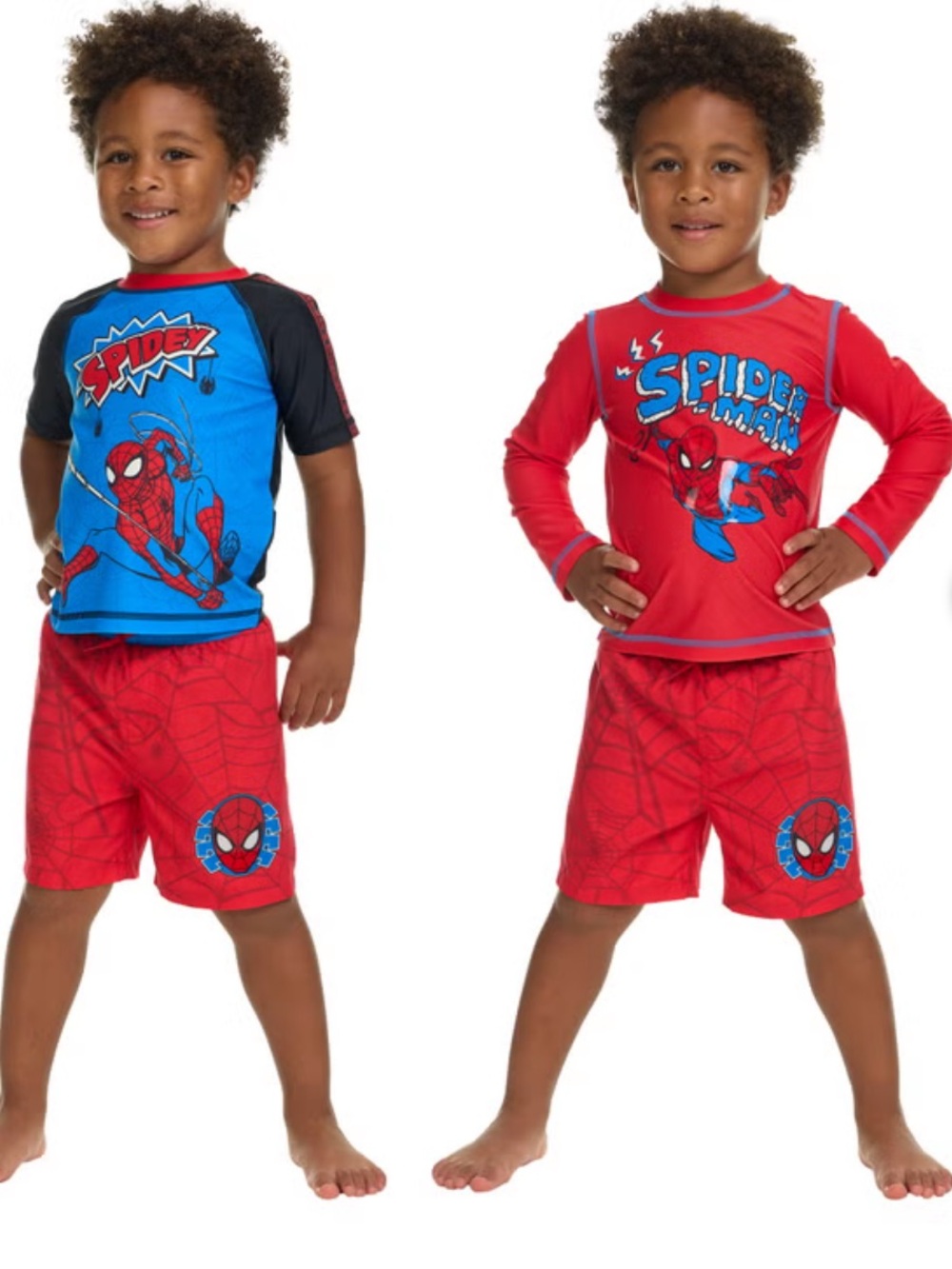 NWT. Marvel Spider-Man Character Kids' 3-piece Swim Short.